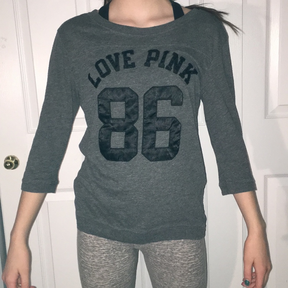 Quarter sleeve PINK tee